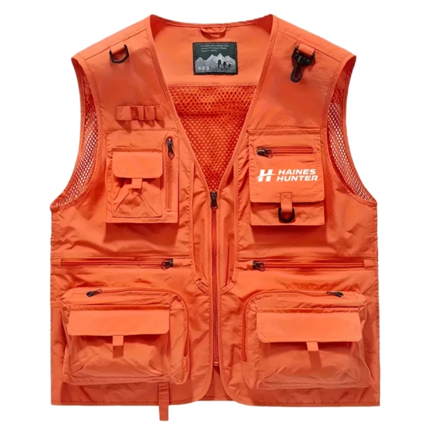Haines Hunter Fishing AU Exclusive Logo Quick Drying Vest HOFS150525A02HHT - Orange