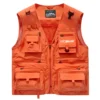 Sea Jay Fishing AU Exclusive Logo Quick Drying Vest HOFS150525A02SJB - Orange