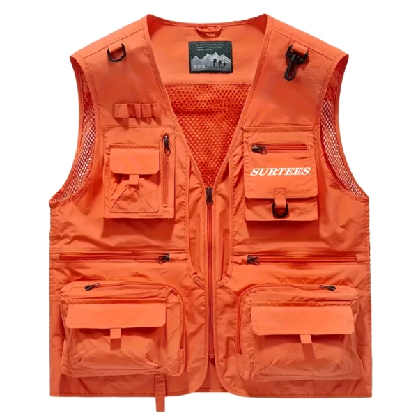 Surtees Fishing AU Exclusive Logo Quick Drying Vest HOFS150525A02SUB - Orange