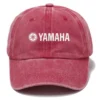 Yamaha Marine Fishing AU Exclusive Logo Washed Cotton Baseball Cap - Printed With Box HOFS070525AU1YMM - Red