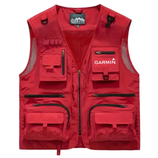 Garmin Fishing AU Exclusive Logo Quick Drying Vest HOFS150525A02GA - Red
