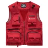 Mercury Marine Fishing AU Exclusive Logo Quick Drying Vest HOFS150525A02MCM - Red