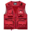 Minn Kota Fishing AU Exclusive Logo Quick Drying Vest HOFS150525A02MNK - Red
