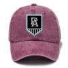 Port Adelaide Power AFL Exclusive Logo Washed Cotton Baseball Cap - Printed With Box HOAFL100525BC01PORT - Rose