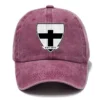 St Kilda Saints AFL Exclusive Logo Washed Cotton Baseball Cap - Printed With Box HOAFL100525BC01STK - Rose
