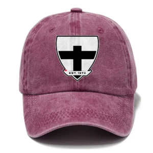 St Kilda Saints AFL Exclusive Logo Washed Cotton Baseball Cap - Printed With Box HOAFL100525BC01STK - Rose