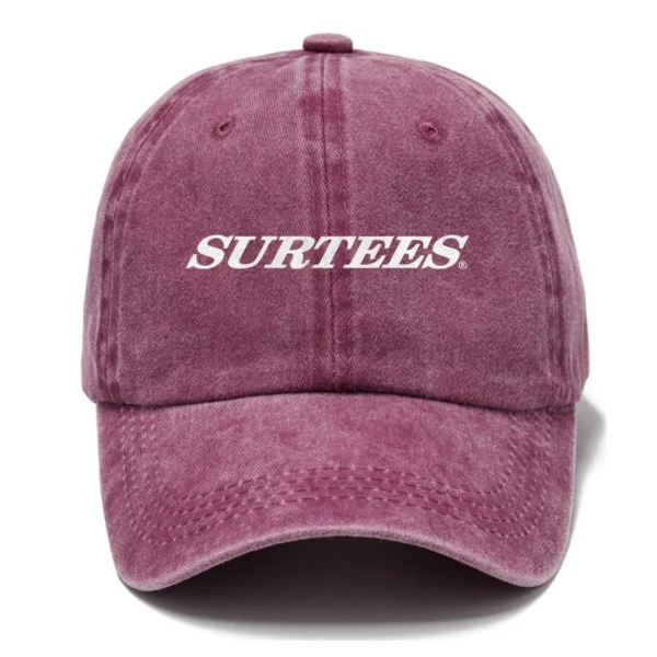 Surtees Fishing AU Exclusive Logo Washed Cotton Baseball Cap - Printed With Box HOFS070525AU1SUB - Rose