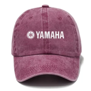 Yamaha Marine Fishing AU Exclusive Logo Washed Cotton Baseball Cap - Printed With Box HOFS070525AU1YMM - Rose