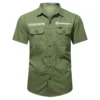 Mercury Marine Fishing AU Exclusive Logo Casual Shirt HOFS060525AU1MCM - ArmyGreen