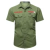 Stacer Fishing AU Exclusive Logo Casual Shirt HOFS060525AU1STC - ArmyGreen
