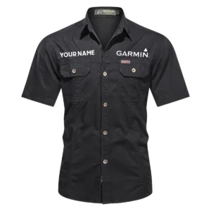 Garmin Fishing AU Exclusive Logo Casual Shirt HOFS060525AU1GA - Black