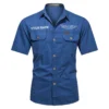 CruiseCraft Fishing AU Exclusive Logo Casual Shirt HOFS060525AU1CCB - Blue
