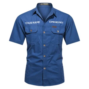 Camero Fishing AU Exclusive Logo Casual Shirt HOFS060525AU1CMR - Blue