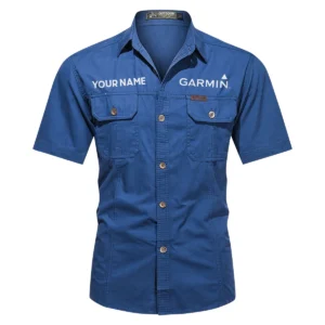 Garmin Fishing AU Exclusive Logo Casual Shirt HOFS060525AU1GA - Blue