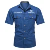 Minn Kota Fishing AU Exclusive Logo Casual Shirt HOFS060525AU1MNK - Blue