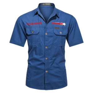 Stacer Fishing AU Exclusive Logo Casual Shirt HOFS060525AU1STC - Blue