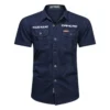 Camero Fishing AU Exclusive Logo Casual Shirt HOFS060525AU1CMR - Dark Blue