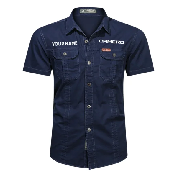 Camero Fishing AU Exclusive Logo Casual Shirt HOFS060525AU1CMR - Dark Blue