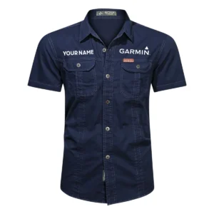 Garmin Fishing AU Exclusive Logo Casual Shirt HOFS060525AU1GA - Dark Blue