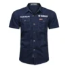Yamaha Marine Fishing AU Exclusive Logo Casual Shirt HOFS060525AU1YMM - Dark Blue
