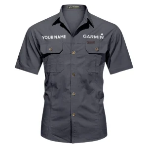 Garmin Fishing AU Exclusive Logo Casual Shirt HOFS060525AU1GA - Dark Gray