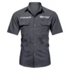 Revival Boats Fishing AU Exclusive Logo Casual Shirt HOFS060525AU1RVB - Dark Gray