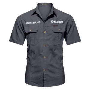 Yamaha Marine Fishing AU Exclusive Logo Casual Shirt HOFS060525AU1YMM - Dark Gray