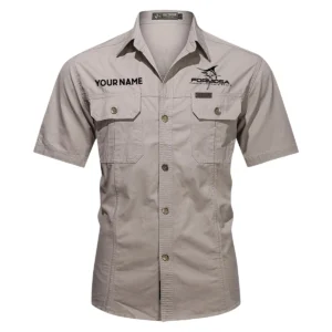 Formosa Marine Fishing AU Exclusive Logo Casual Shirt HOFS060525AU1FOM - Gray