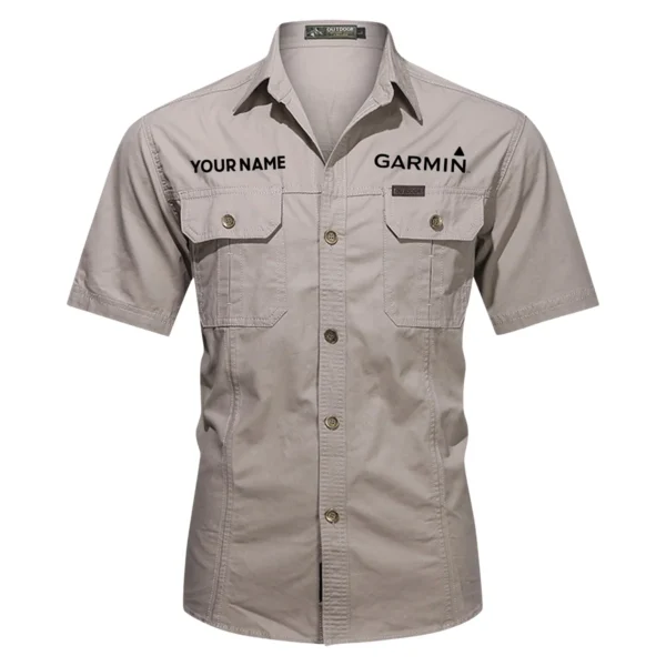 Garmin Fishing AU Exclusive Logo Casual Shirt HOFS060525AU1GA - Gray