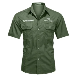 Bayliner Fishing AU Exclusive Logo Casual Shirt HOFS060525AU1BYL - Green