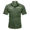 Camero Fishing AU Exclusive Logo Casual Shirt HOFS060525AU1CMR - Green