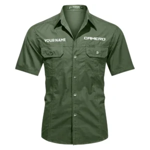 Camero Fishing AU Exclusive Logo Casual Shirt HOFS060525AU1CMR - Green