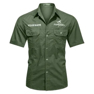 Formosa Marine Fishing AU Exclusive Logo Casual Shirt HOFS060525AU1FOM - Green