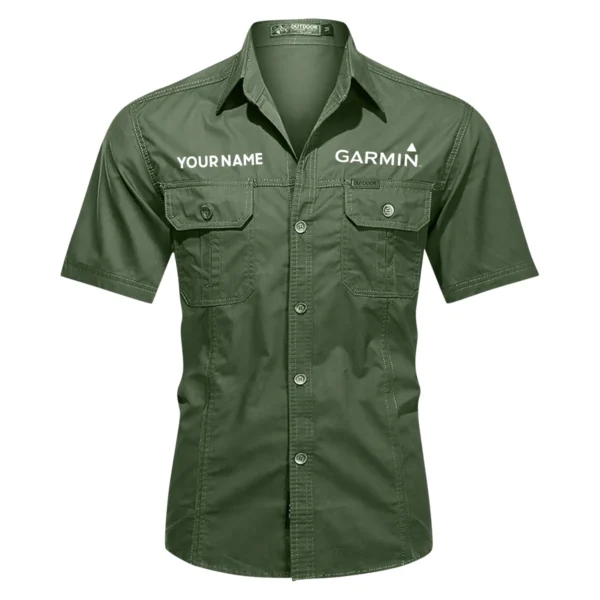 Garmin Fishing AU Exclusive Logo Casual Shirt HOFS060525AU1GA - Green