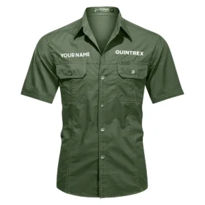Quintrex Fishing AU Exclusive Logo Casual Shirt HOFS060525AU1QTX - Green