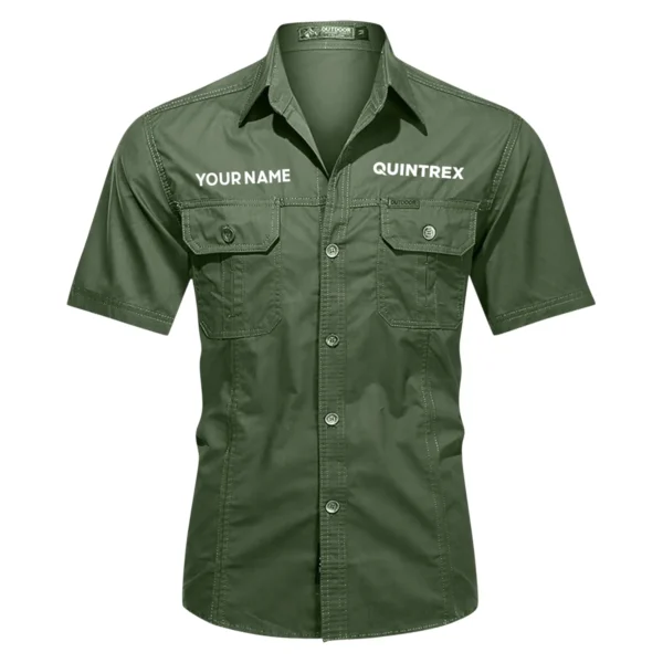 Quintrex Fishing AU Exclusive Logo Casual Shirt HOFS060525AU1QTX - Green