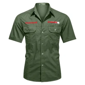 Stacer Fishing AU Exclusive Logo Casual Shirt HOFS060525AU1STC - Green