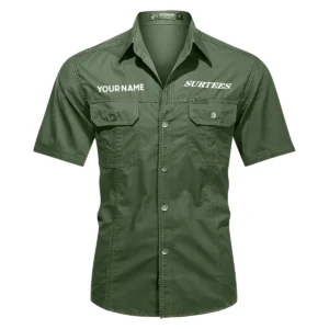 Surtees Fishing AU Exclusive Logo Casual Shirt HOFS060525AU1SUB - Green