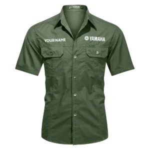 Yamaha Marine Fishing AU Exclusive Logo Casual Shirt HOFS060525AU1YMM - Green