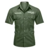 Yellowfin Plate Fishing AU Exclusive Logo Casual Shirt HOFS060525AU1YPB - Green