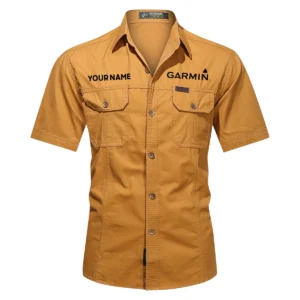 Garmin Fishing AU Exclusive Logo Casual Shirt HOFS060525AU1GA - Orange