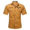 Haines Hunter Fishing AU Exclusive Logo Casual Shirt HOFS060525AU1HHT - Orange