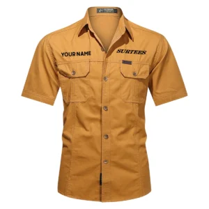 Surtees Fishing AU Exclusive Logo Casual Shirt HOFS060525AU1SUB - Orange
