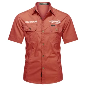 Hooker Boats Fishing AU Exclusive Logo Casual Shirt HOFS060525AU1HOO - Red