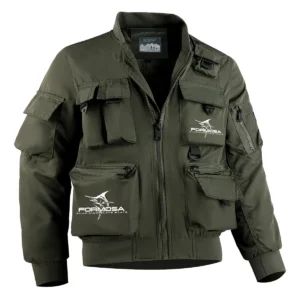 Formosa Marine Fishing AU Exclusive Logo Tactical Cargo Jacket HOFS150525A01FOM - Green