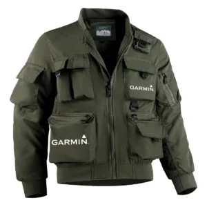 Garmin Fishing AU Exclusive Logo Tactical Cargo Jacket HOFS150525A01GA - Green