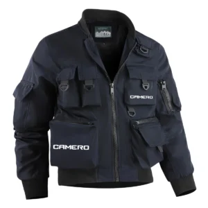 Camero Fishing AU Exclusive Logo Tactical Cargo Jacket HOFS150525A01CMR - Navy