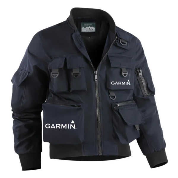 Garmin Fishing AU Exclusive Logo Tactical Cargo Jacket HOFS150525A01GA - Navy