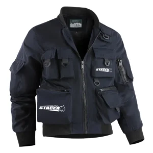 Stacer Fishing AU Exclusive Logo Tactical Cargo Jacket HOFS150525A01STC - Navy