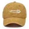 Hooker Boats Fishing AU Exclusive Logo Washed Cotton Baseball Cap - Printed With Box HOFS070525AU1HOO - Yellow